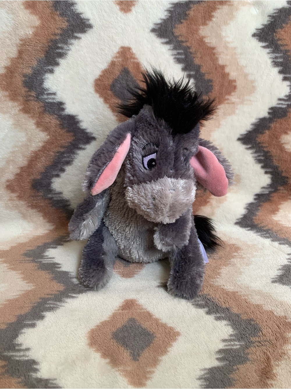 Disney Parks Eeyore Plush With Tag Removable Tail Disneyland 9”